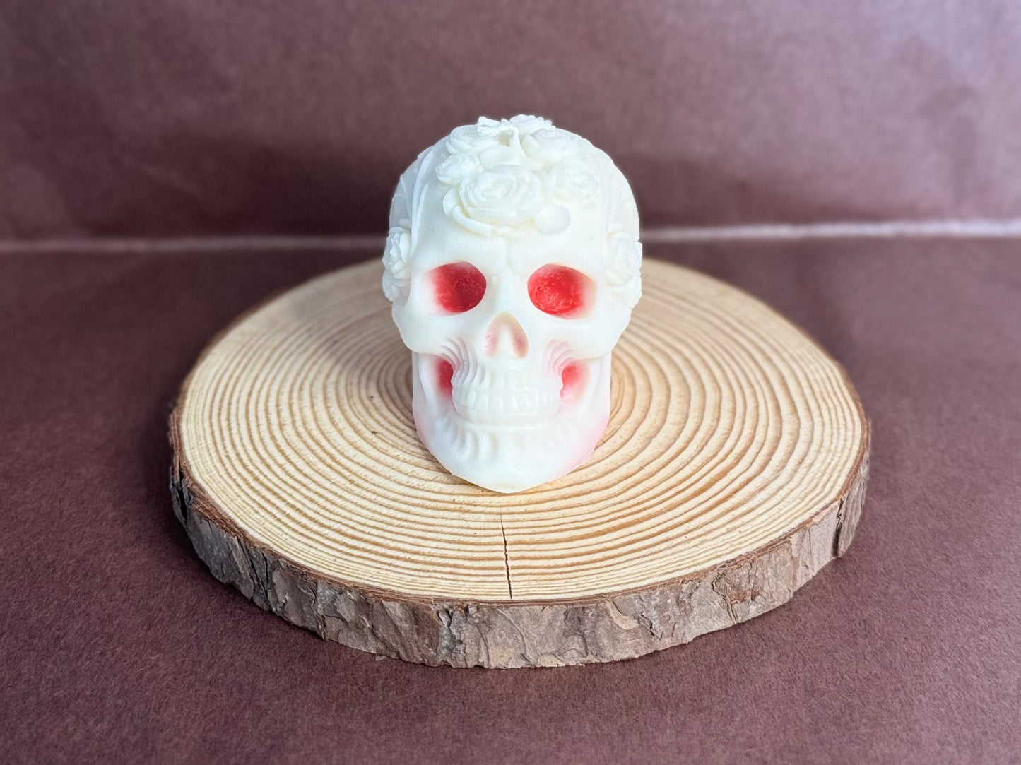Bougie Tête de Mort