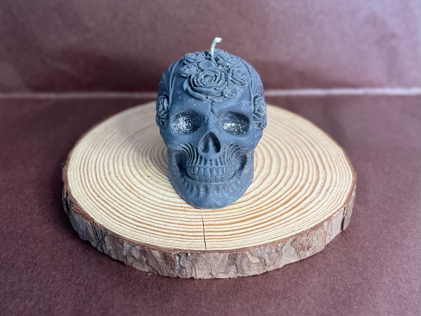 Bougie Tête de Mort