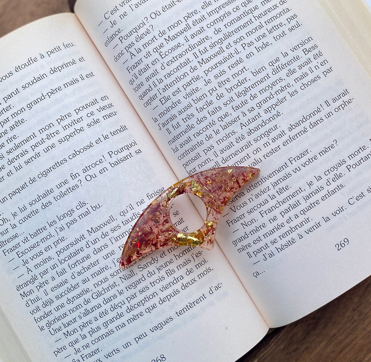 Bague de lecture - Demi Cercle