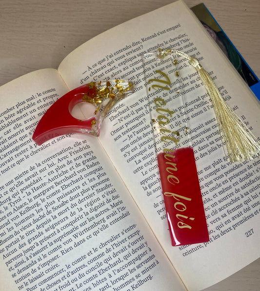 Pack Lecteur - Rouge & Paillette Or