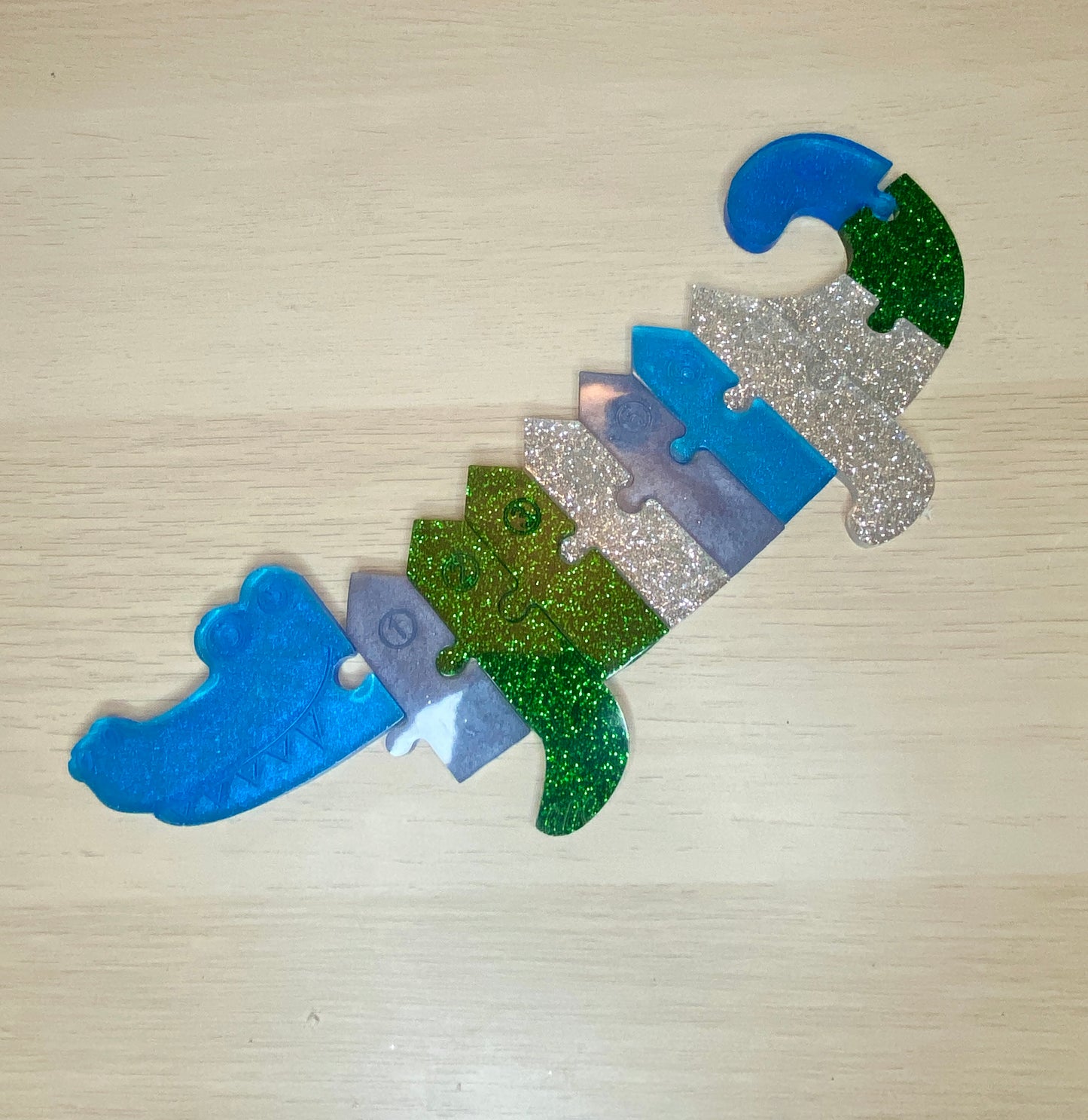 Puzzle Crocodile