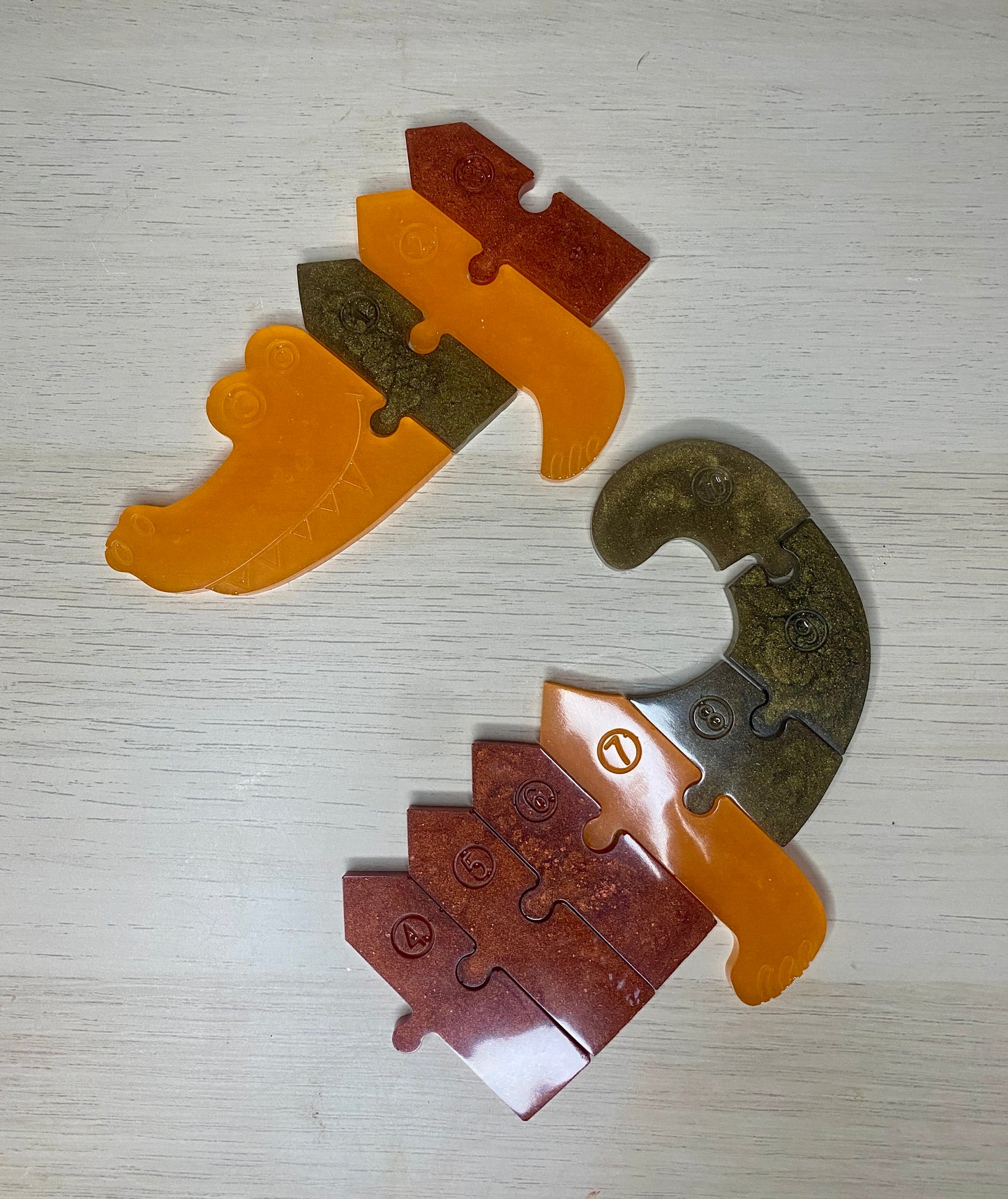 Puzzle Crocodile