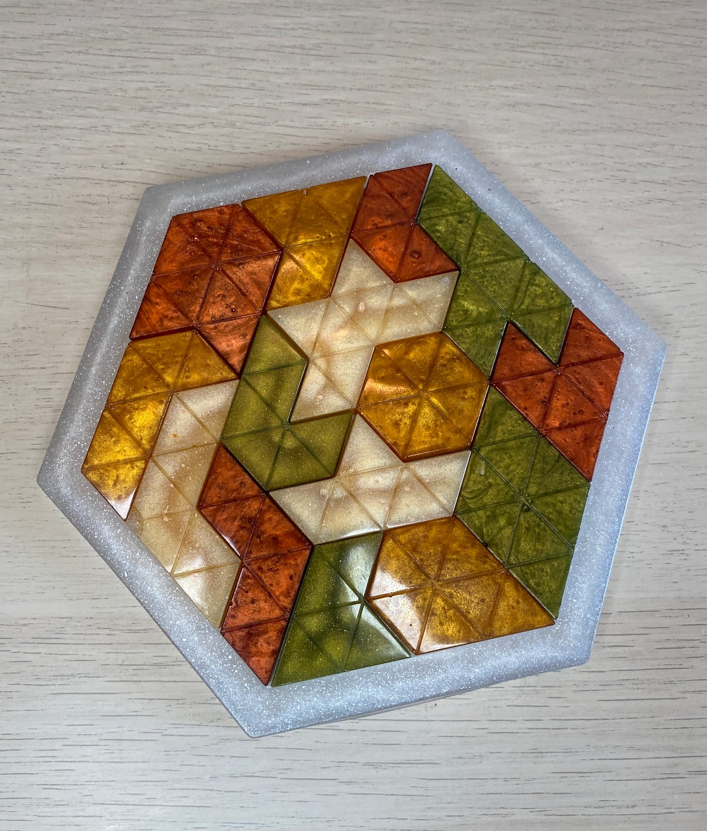 Casse tête hexagonal - 16 pièces