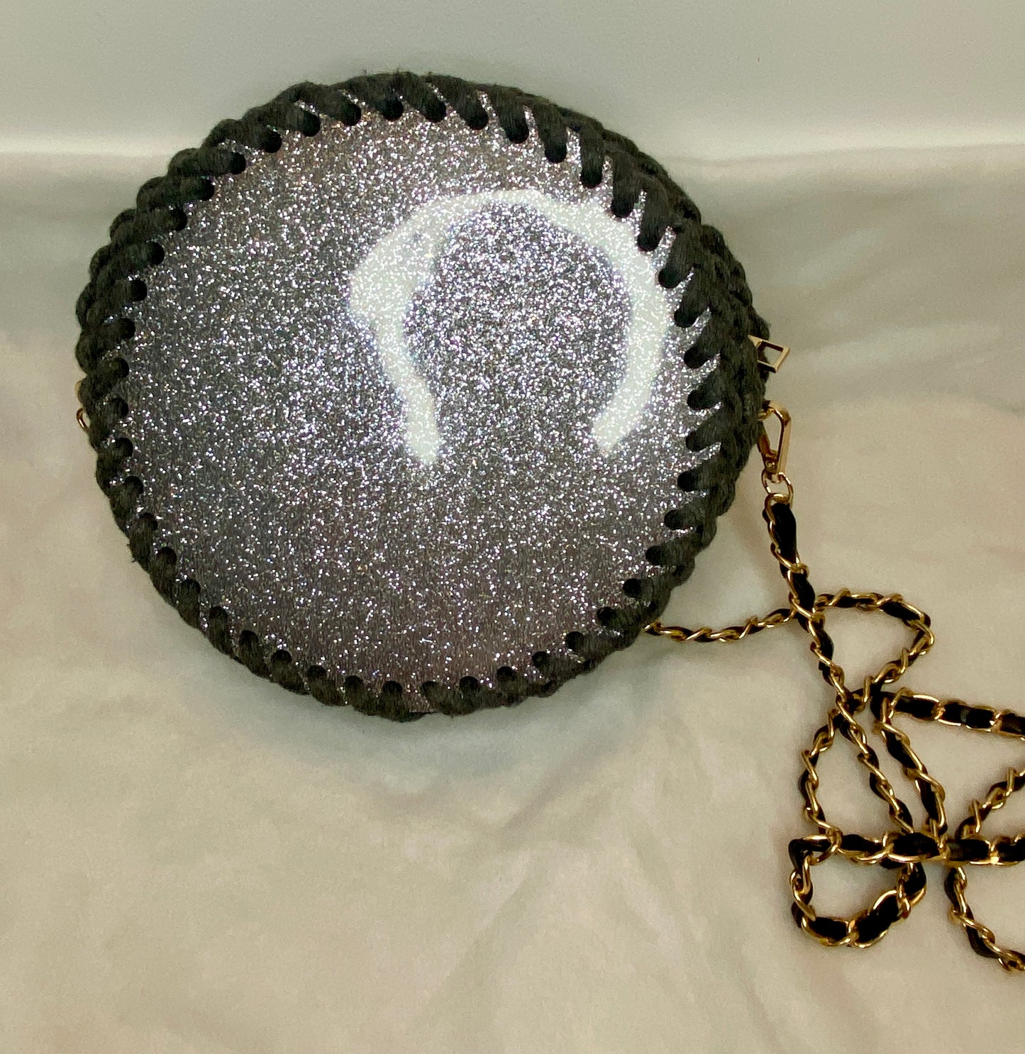 Sac à main - Paillette Grise