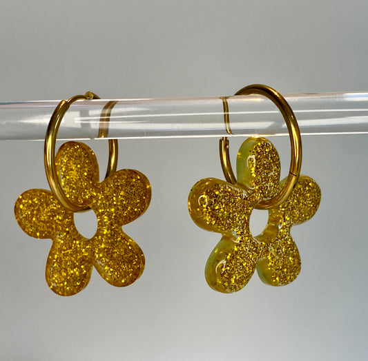 Pampille Fleur asymétrique