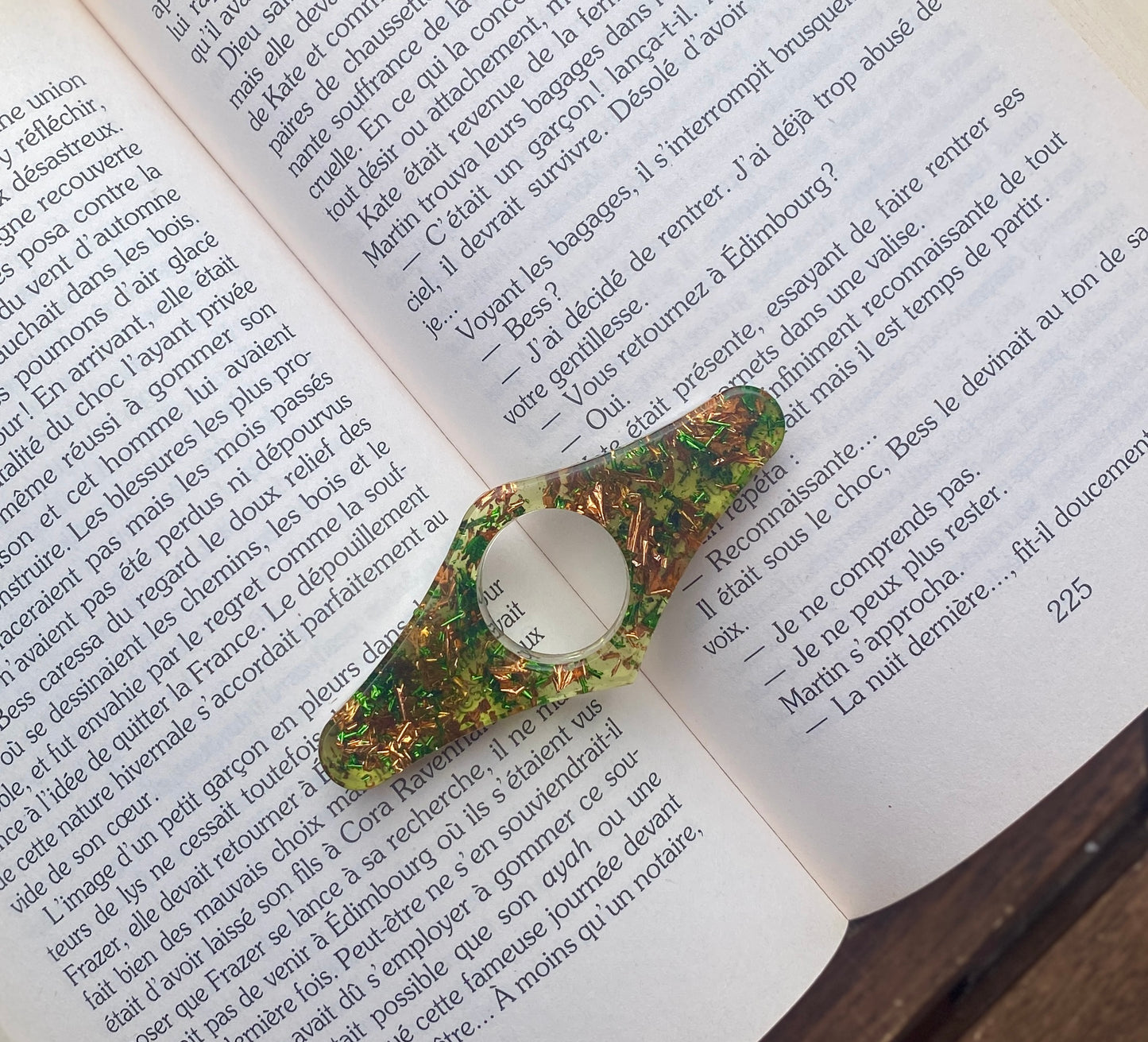 Bague de lecture - Losange - Moyenne Taille