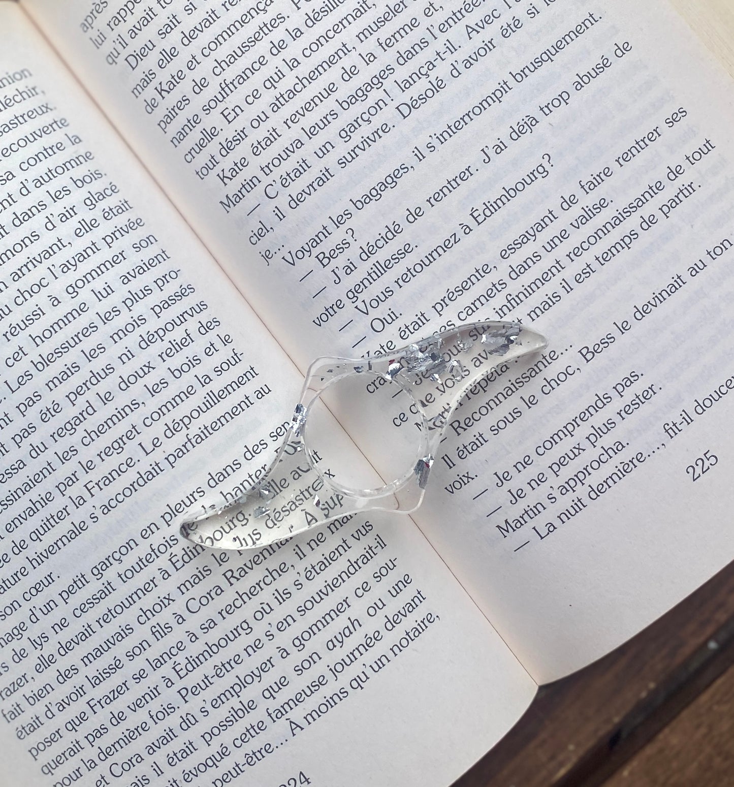 Bague de lecture - Boomerang - Grande Taille