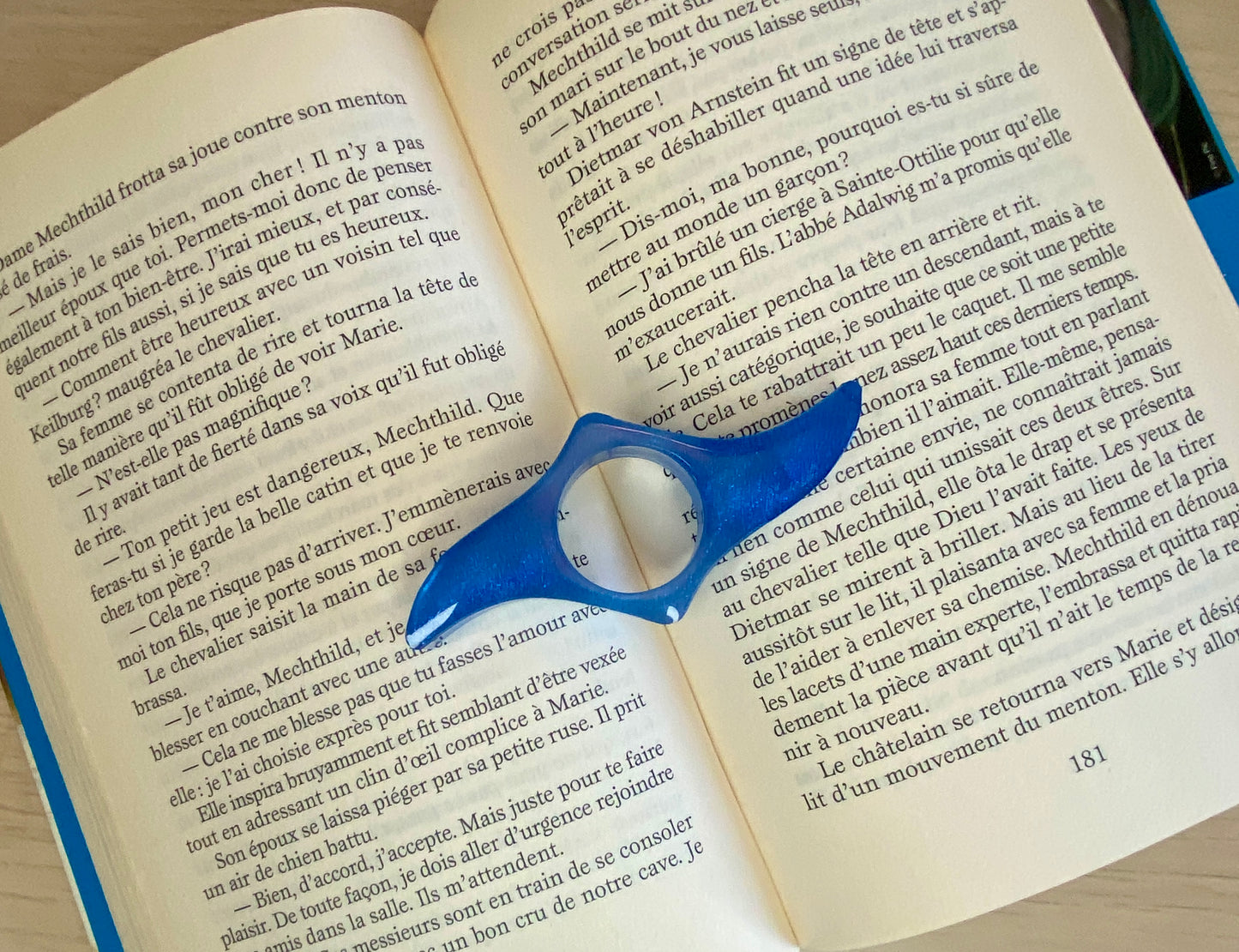 Bague de lecture - Boomerang - Grande Taille